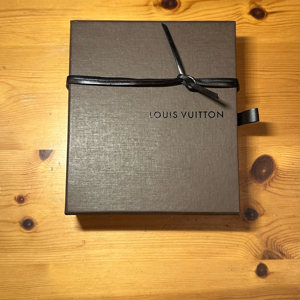 Louis Vuitton Dark Brown Box with Ribbon